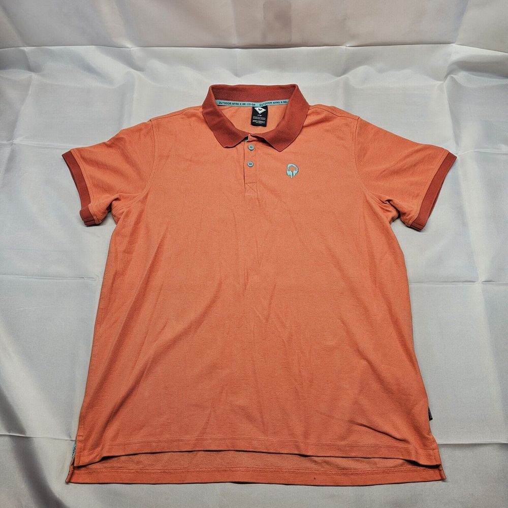 Outdoor‎ Afro + REI Co-op Polo Shirt Men L
